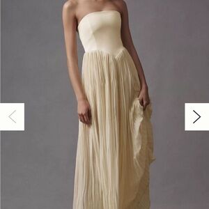 Delfi Collective Lourdes Cream Gown
